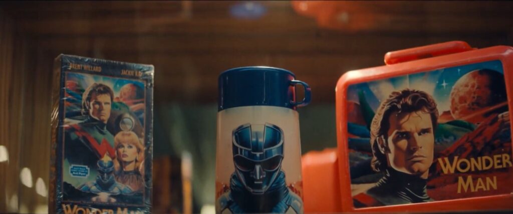 過去の映画『ワンダーマン』に関する品々